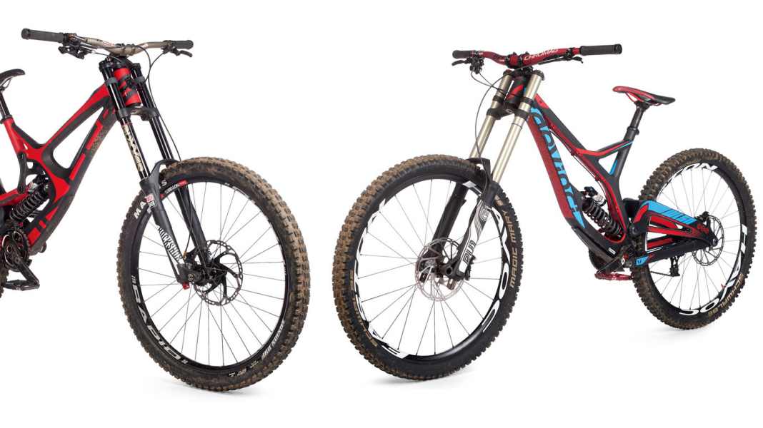 Kampf der Giganten: Intense M16 / Devinci Wilson