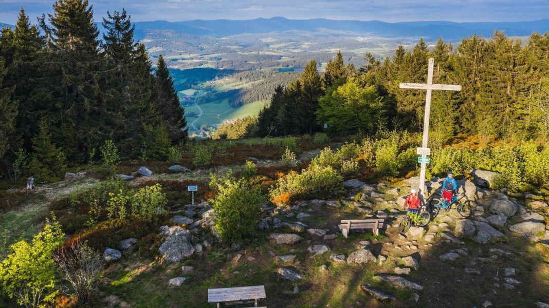 Eight thousand metres in one day in the Bavarian Forest