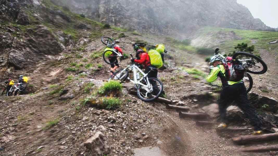 Transalp: The original route from 1990