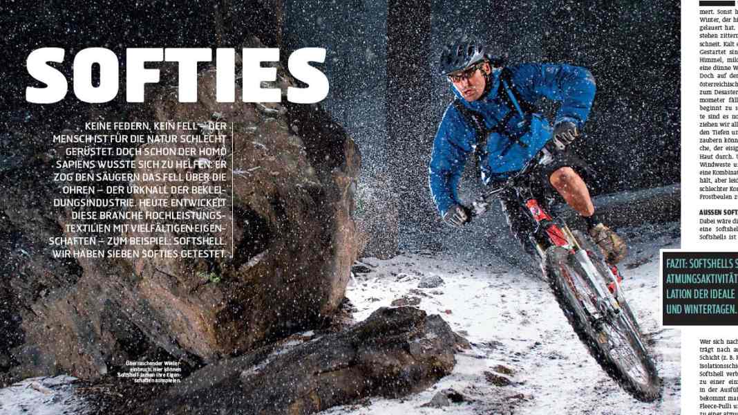 Softshell and wind jackets