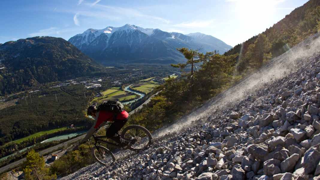 Österreich: Schotterreiß'n-Supertrail im Inntal