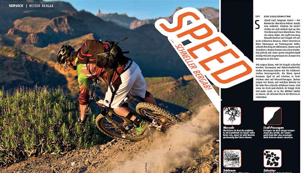 Speed – schneller bergab