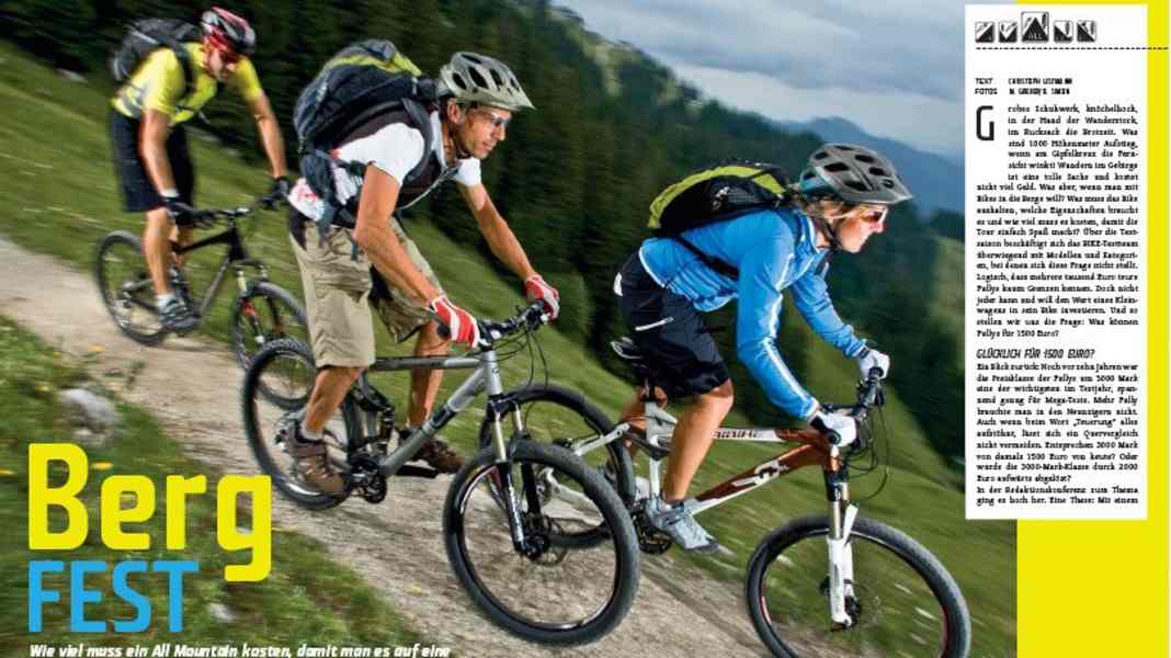 All-Mountain-Fullys für 1500 Euro