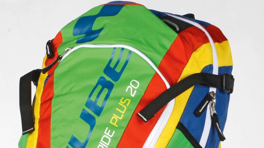 Test protector backpack Cube Freeride 20+