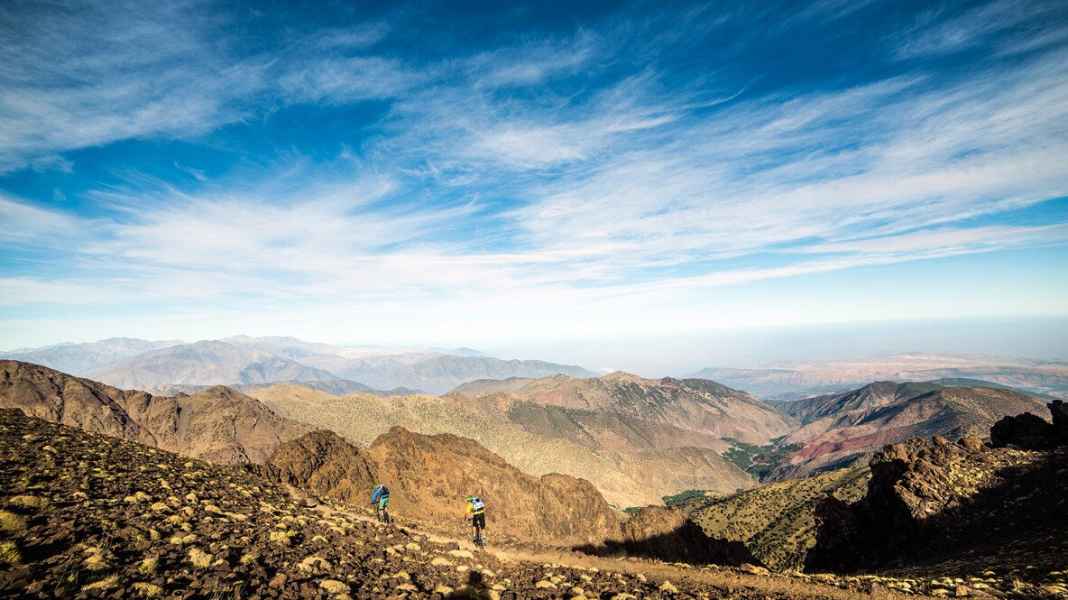 Mit dem Mountainbike durch das Atlas-Gebirge