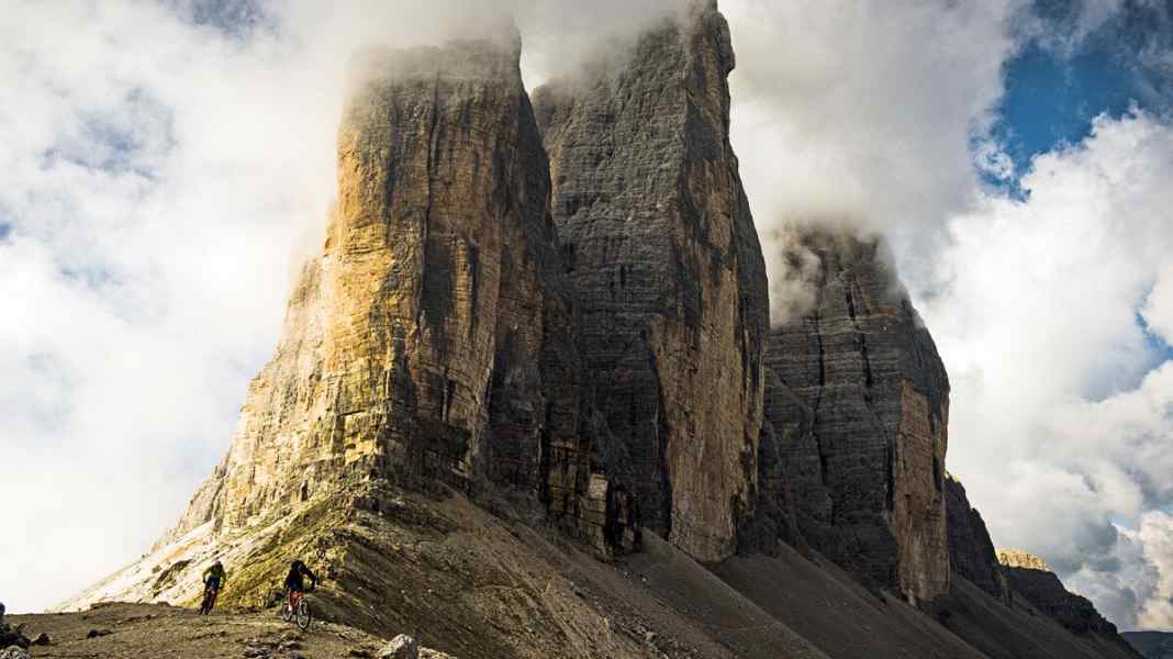 The best MTB Dolomites tours along the war front