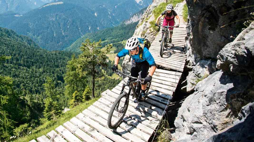 Malurch Supertrail - MTB tour over the Nassfeld Pass