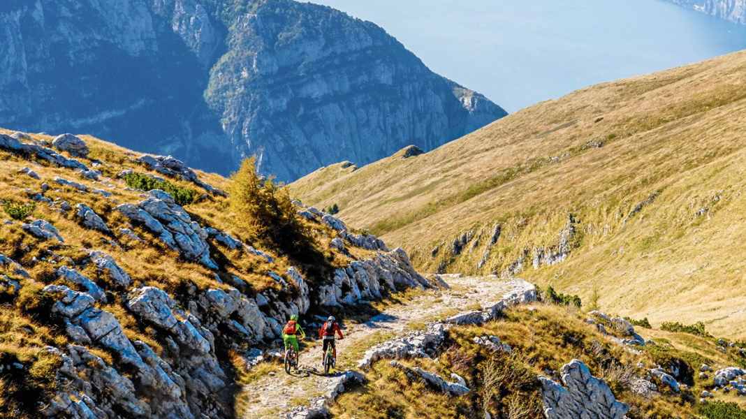 Around Lake Garda on an e-mountainbike