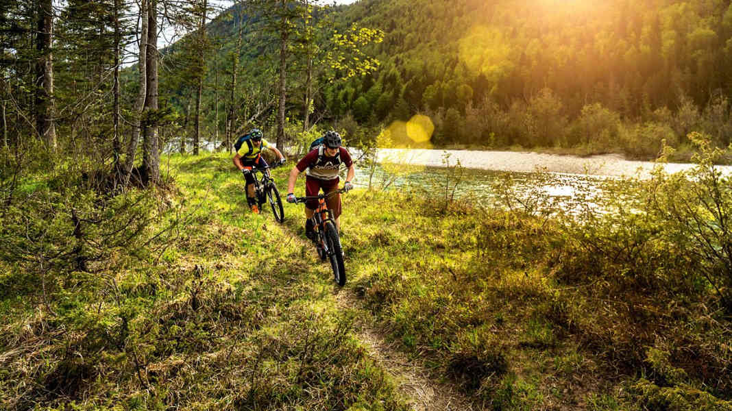 Kanada-Feeling: MTB Trails an der Isar
