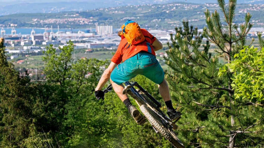 Transfer zone: MTB flow trails around Trieste