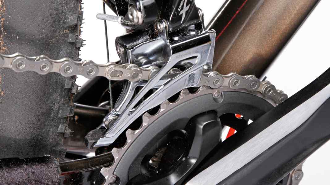 SCHALTUNG: Shimano-Umwerfer korrekt justieren