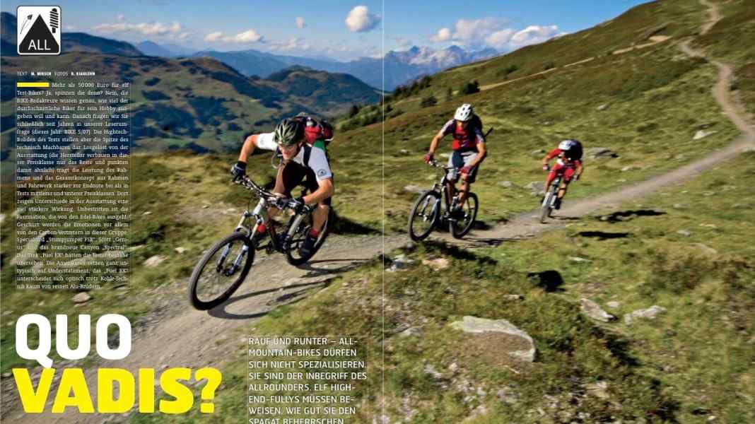 All-Mountain-Fullys (High-End-Bikes)