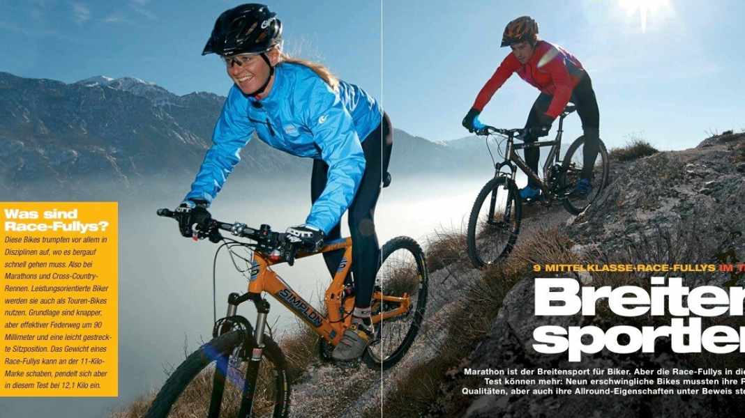 Race fullys for mass sports