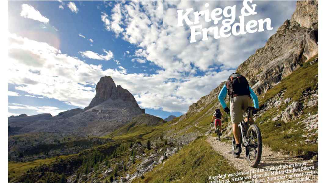 Military trails: Dolomites circuit