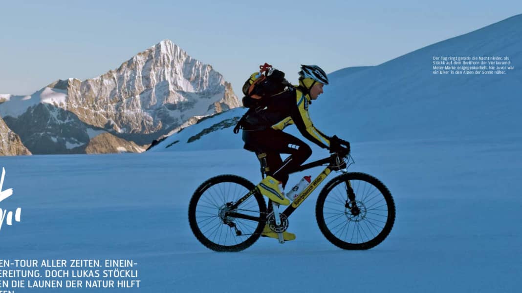 Summit conquerors in Switzerland: 4000 metres by bike