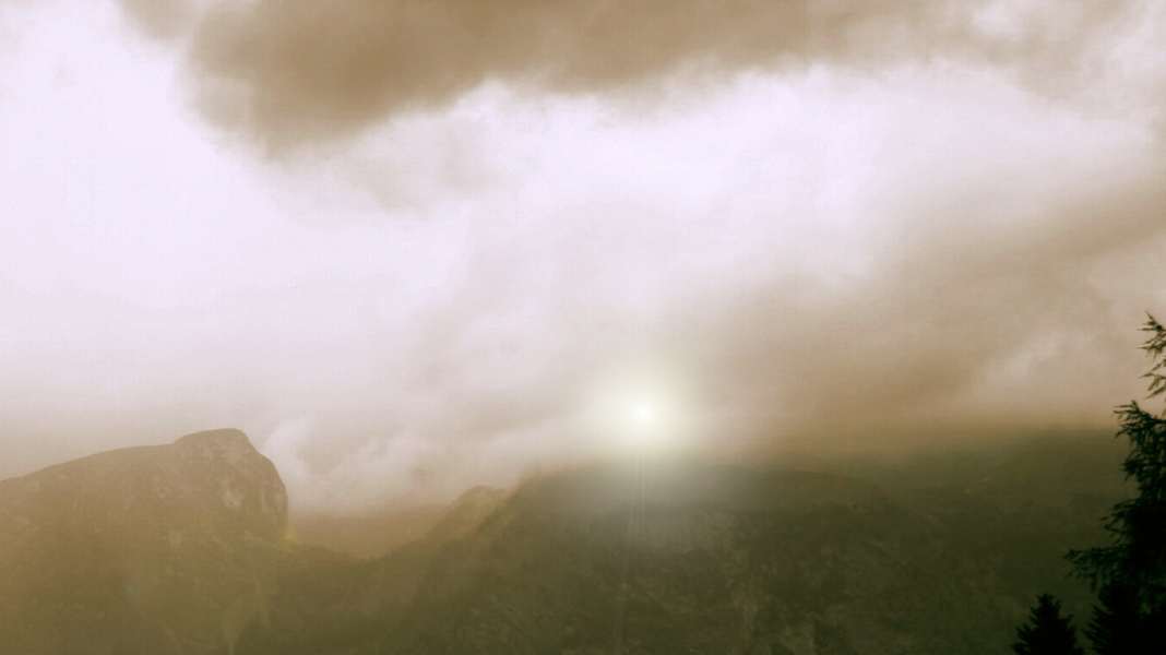Thunderstorms - the greatest danger for an Alpine biker