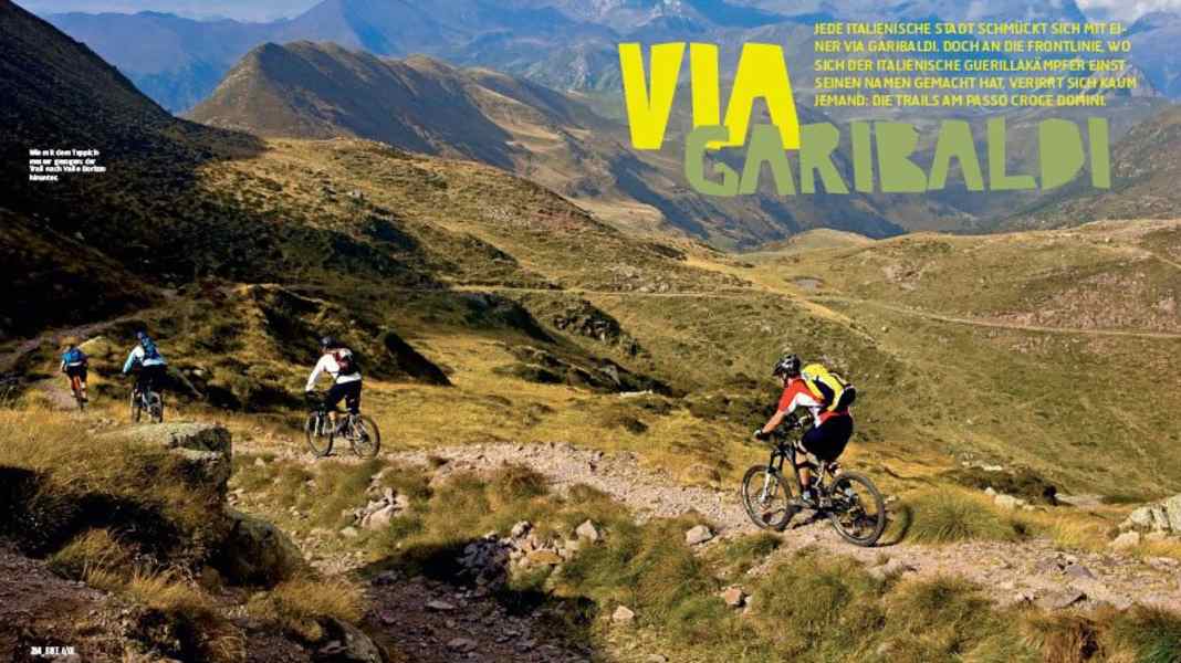 Militär-Trails Italien: Passo Croce Domini