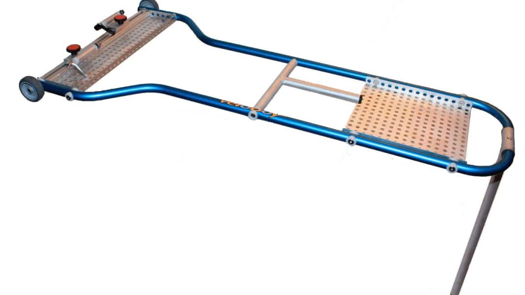 Veloboy T1 - assembly station and bike rack in one