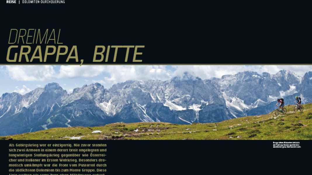 Italy: Crossing the Dolomites