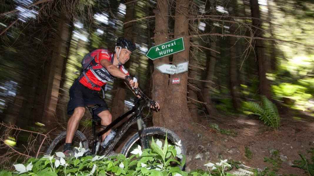 MTB training without stress