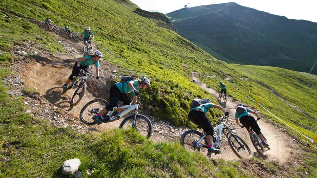 Riding bends with Steffi Marth
