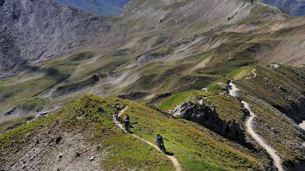 Austria: MTB area guide Ischgl