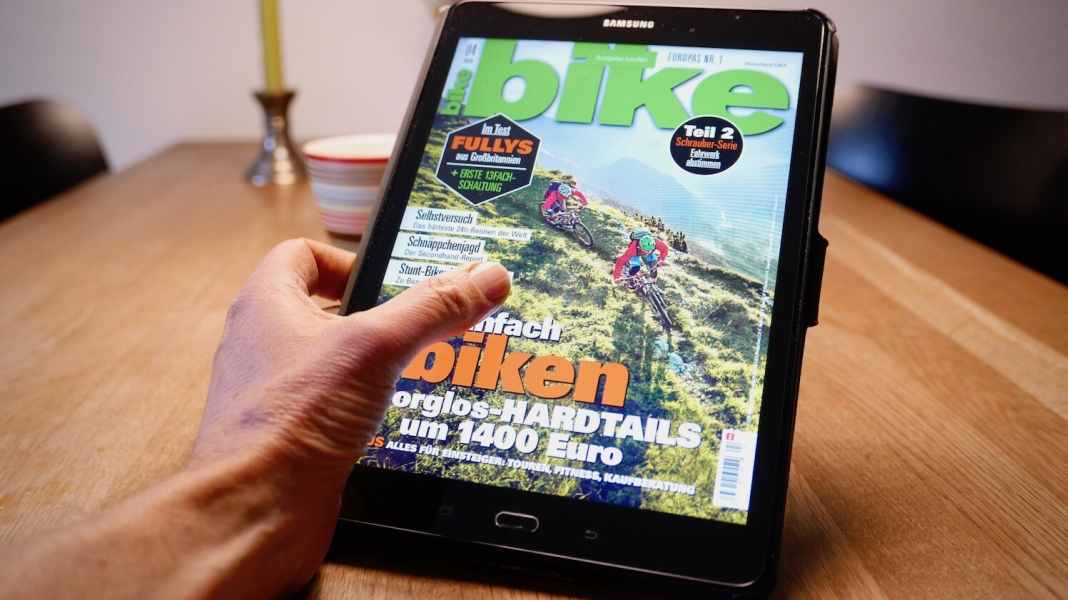 The BIKE app - read BIKE anytime & anywhere