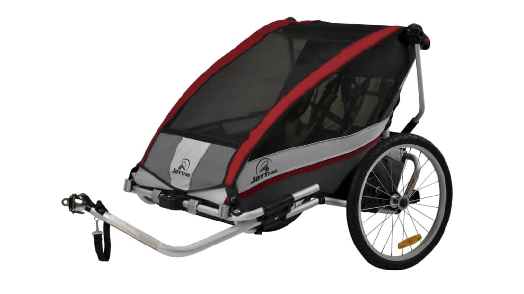 Joytrax: Suspended, lightweight bicycle trailers from Canada