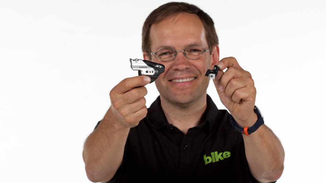 Montage der Shimano I-Spec-Schelle