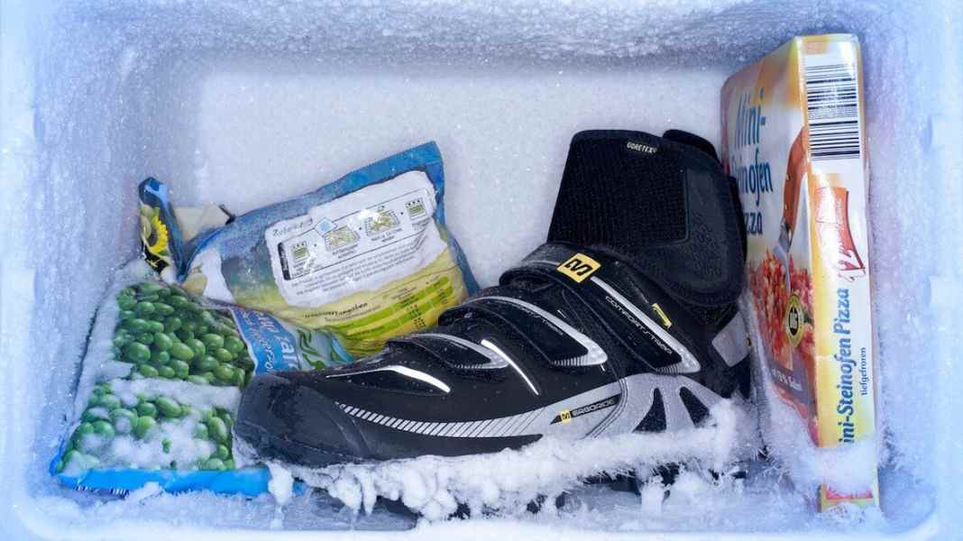 Am Gletscher: MTB-Winterschuhe im Test