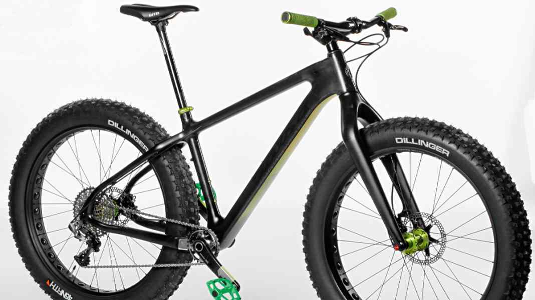 For racers: Salsa fatbike with carbon frame