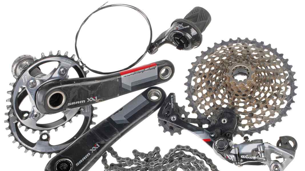 Schaltgruppe SRAM XX1 im Dauertest