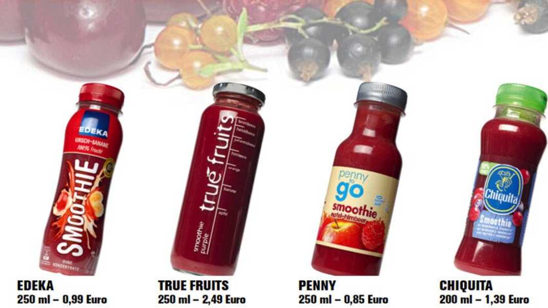 Smoothies in a quick check