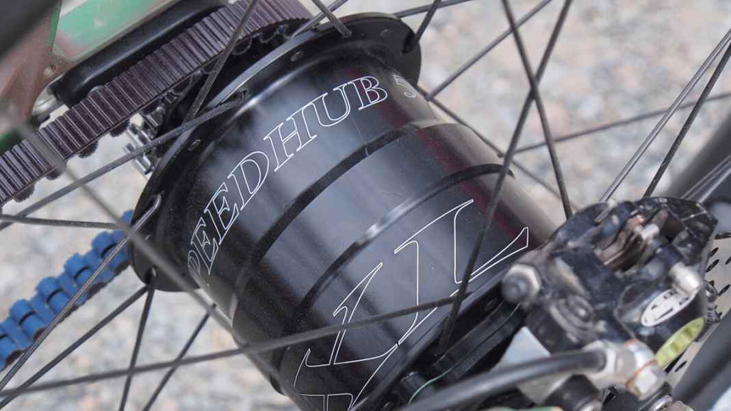 Rohloff Speedhub 500/14 XL: Gear hub for fatbikes