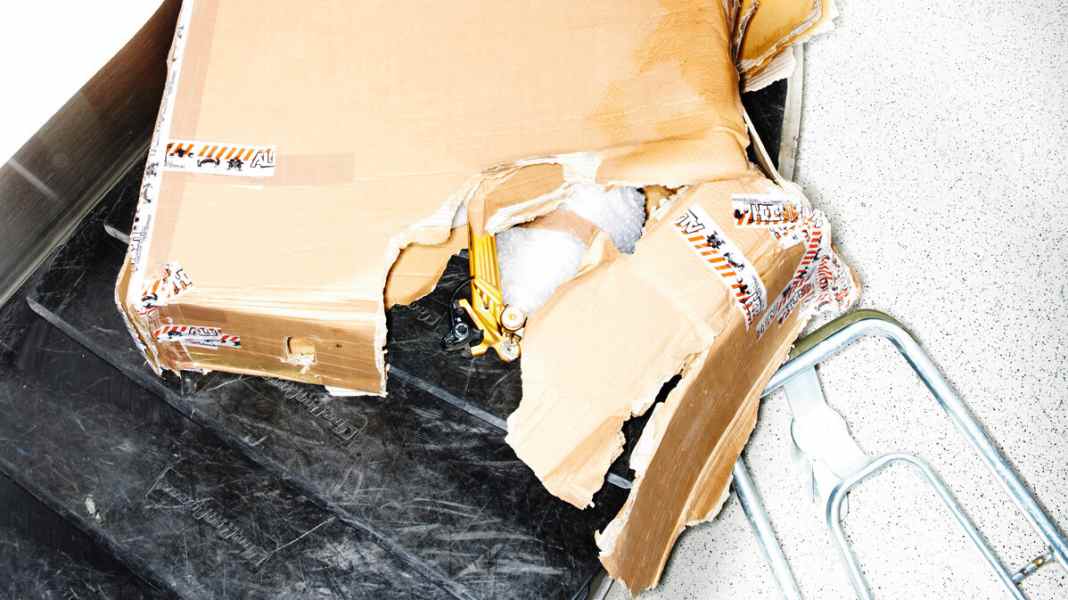 What does the insurance pay for damage while flying?