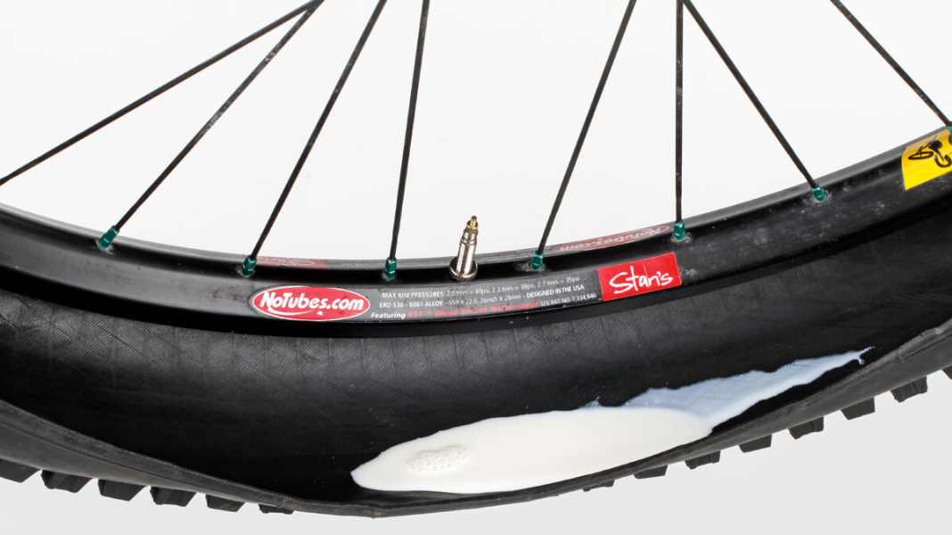 HOSE-FREE tyres: correct use of sealant