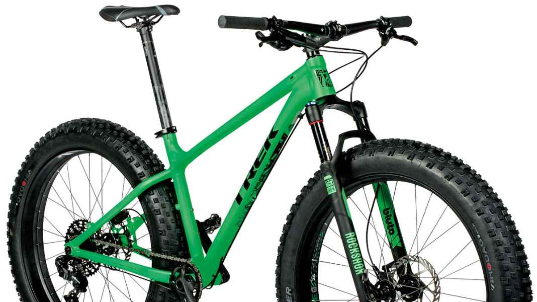 Trek Fatbike mit leichtem Alu-Rahmen