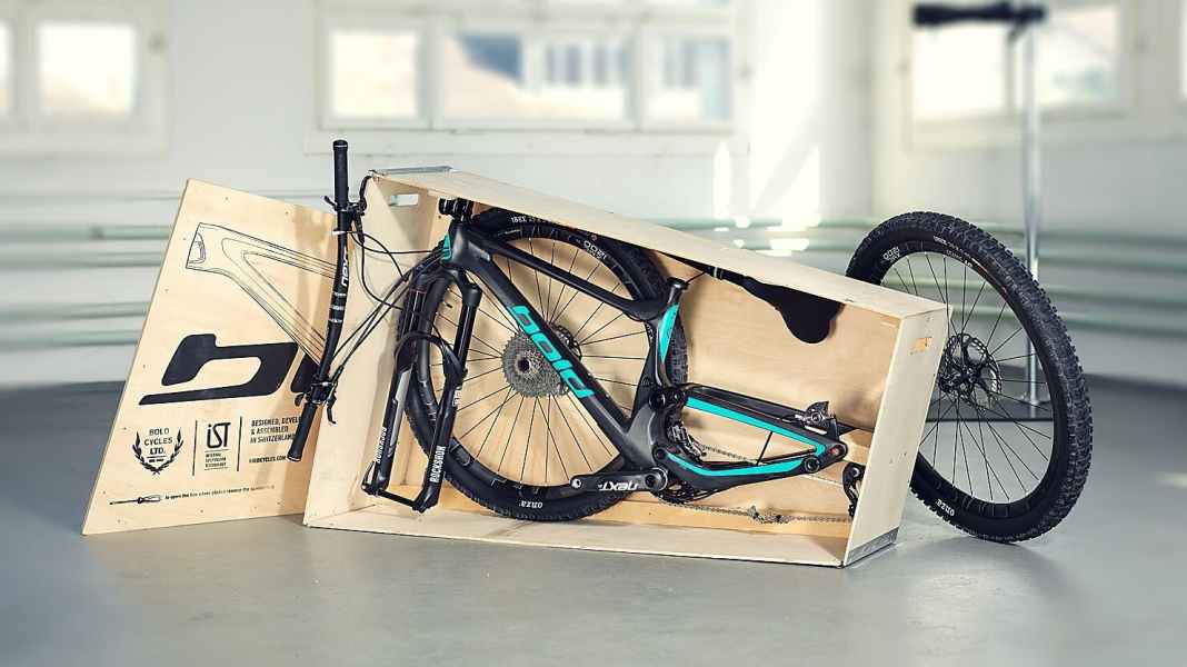 Bold Cycles: Schweizer verstecken Dämpfer im Rahmen