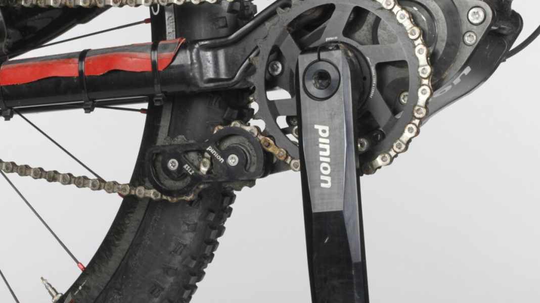 Pinion gearbox P1.18 in the test