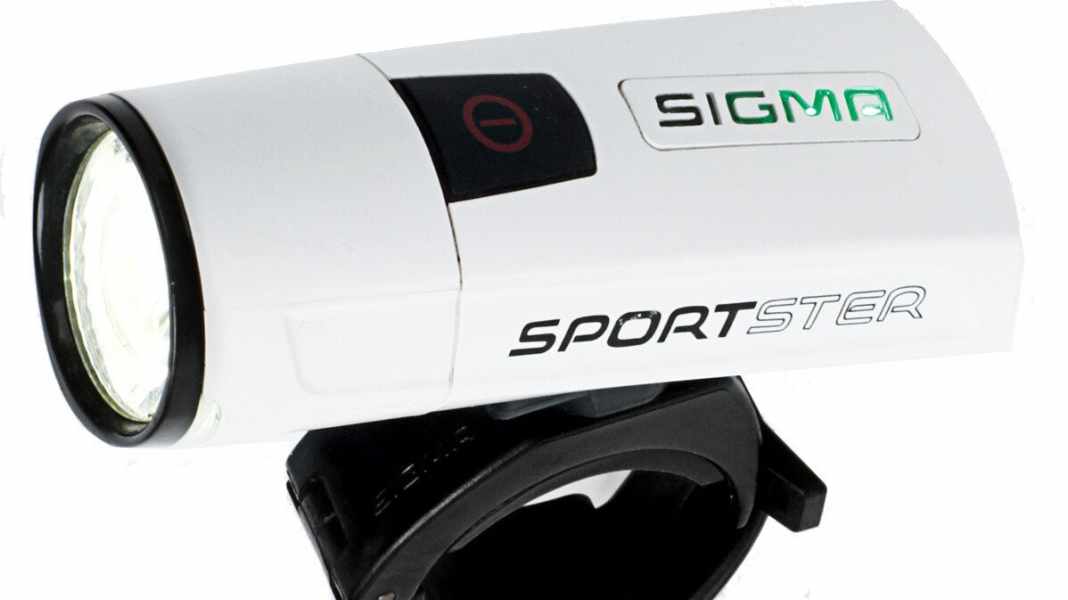 Bicycle light with road approval: Sigma Sportster