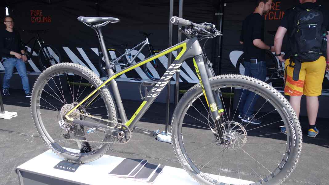 Canyon Exceed CF: the fastest hardtail in the world