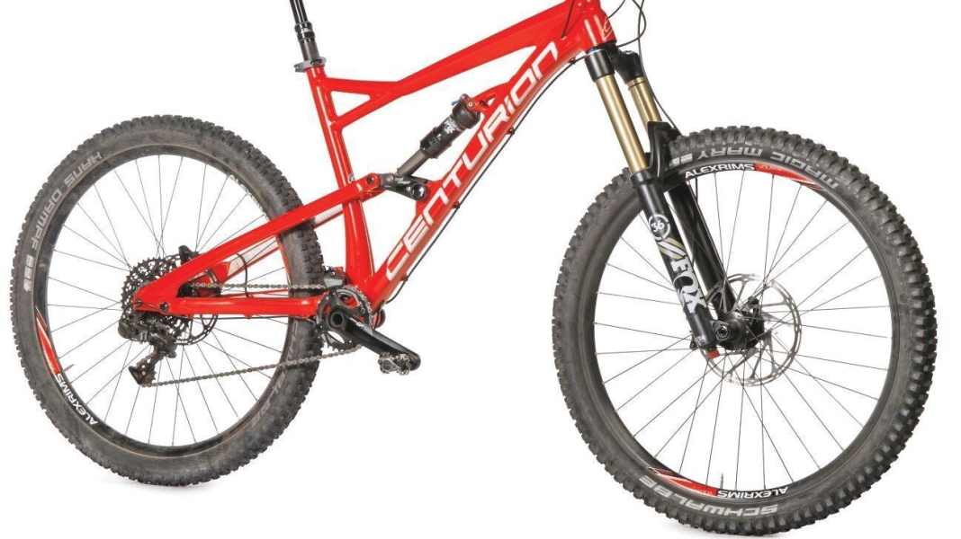 Enduro test: Centurion Trailbanger with a "very good" rating