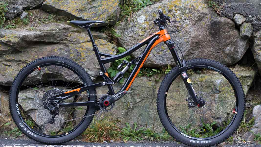 Already ridden: Alutech Fanes 5.0 with 170 millimetres