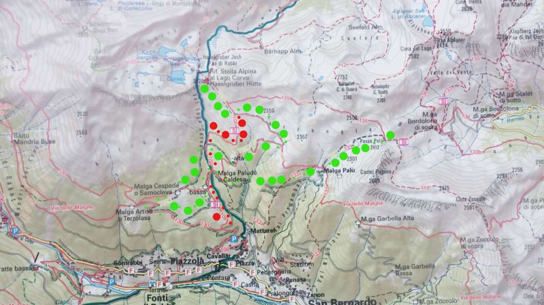 Trentino: Rabbijoch and Montozzo gap still open