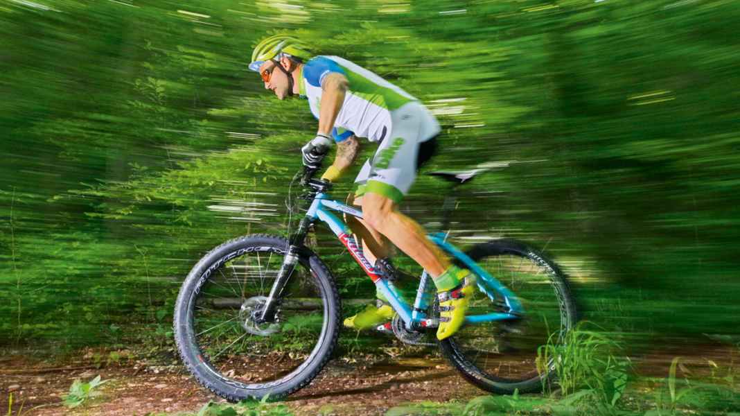 Ritchey P-650B steel hardtail in individual test