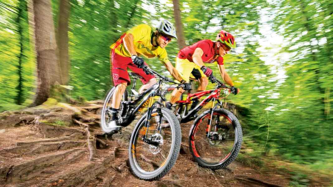 Plus-Test: Scott Genius vs Specialized Stumpj. 6Fattie