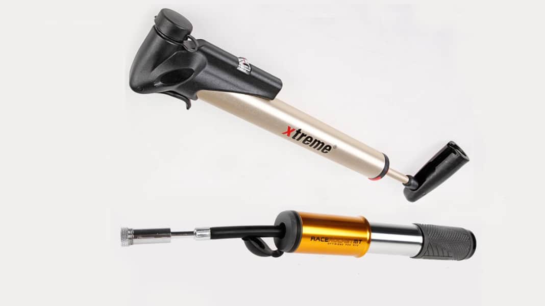 6 MTB mini pumps in the BIKE short test