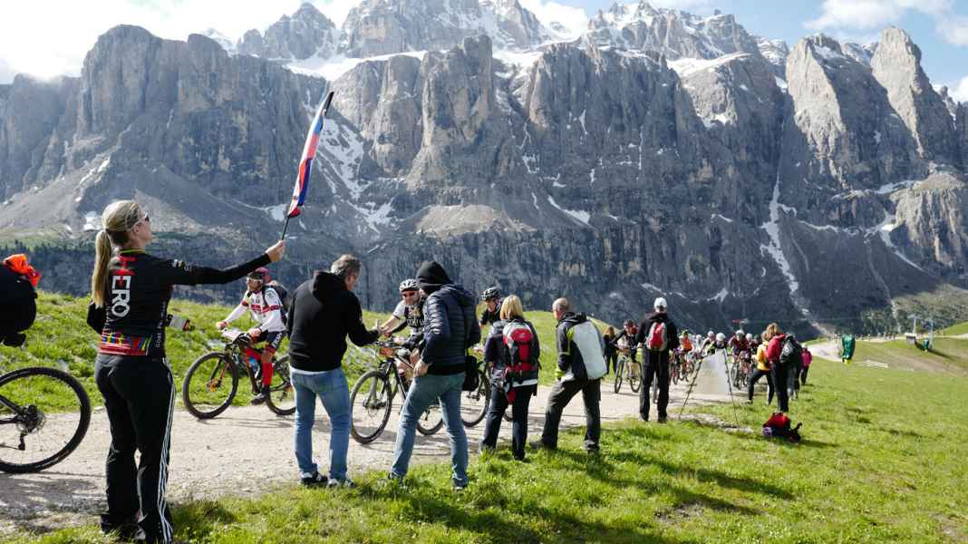 Henri Lesewitz beim Hero Dolomites MTB-Marathon