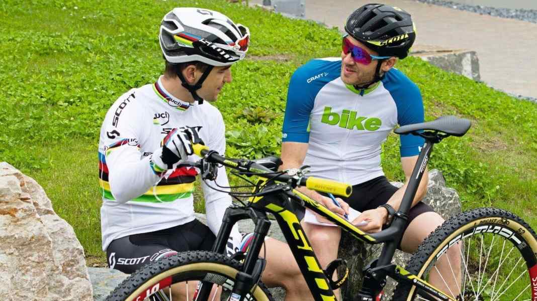 Nino Schurter's Olympic bike