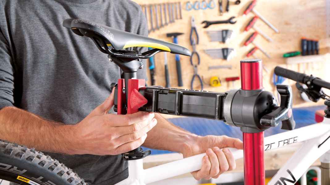 Bike lift: working at eye level